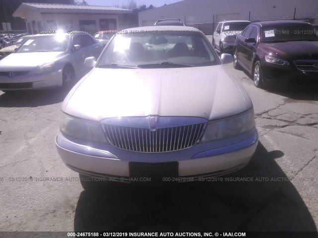 1LNHM97V71Y666963 - 2001 LINCOLN CONTINENTAL  TAN photo 6