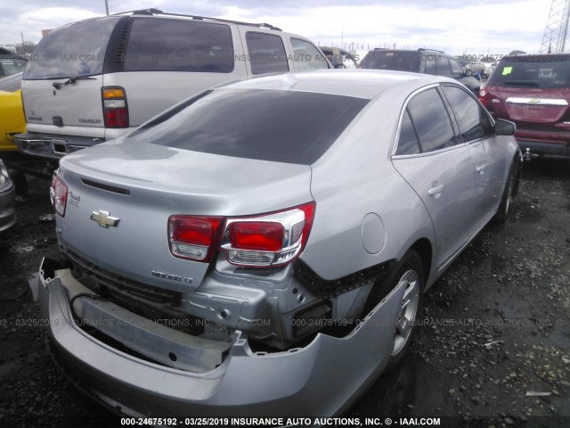 1G11C5SL7EF244256 - 2014 CHEVROLET MALIBU 1LT 银色 照片 4