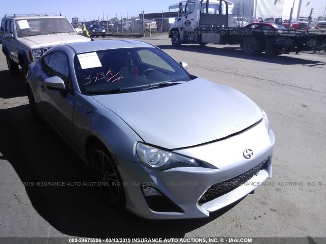 JF1ZNAA15D1728697 - 2013 TOYOTA SCION FR-S SILVER photo 1
