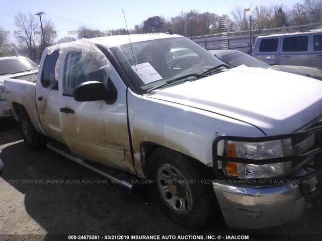 3GCPKSEA1DG266926 - 2013 CHEVROLET SILVERADO K1500 LT WHITE photo 6