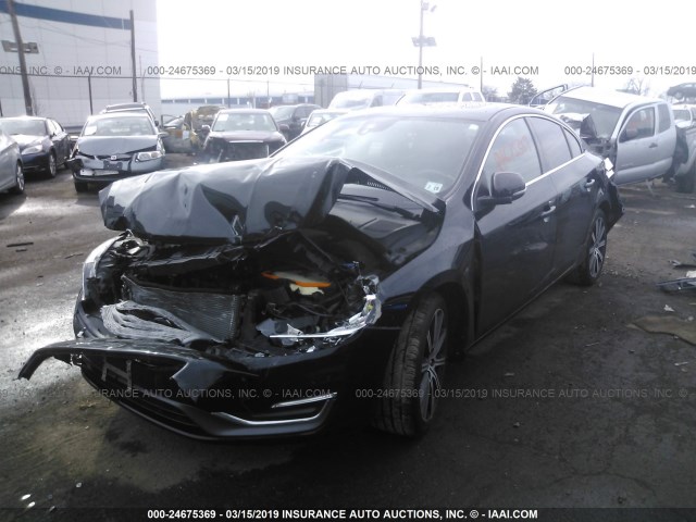 YV126MFB3F2299580 - 2015 VOLVO S60 PREMIER BLACK photo 2