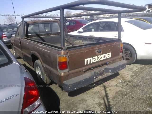 JM2UF2110G0545530 - 1986 MAZDA B2000 LONG BED BROWN photo 3