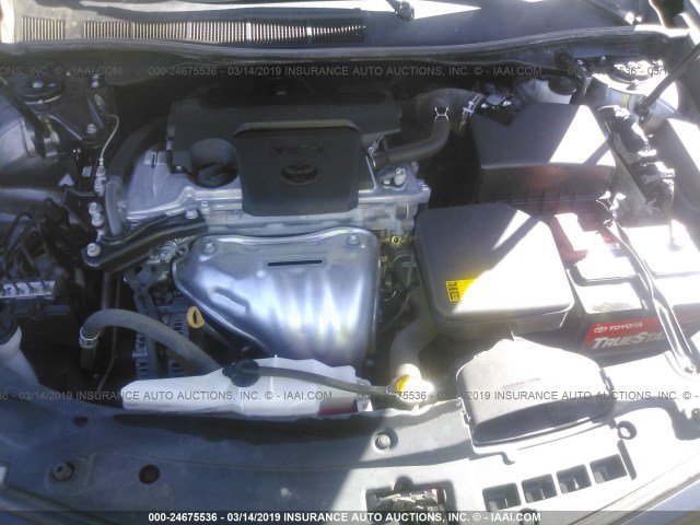 4T1BF1FK5DU249135 - 2013 TOYOTA CAMRY L/SE/LE/XLE 灰色 照片 10