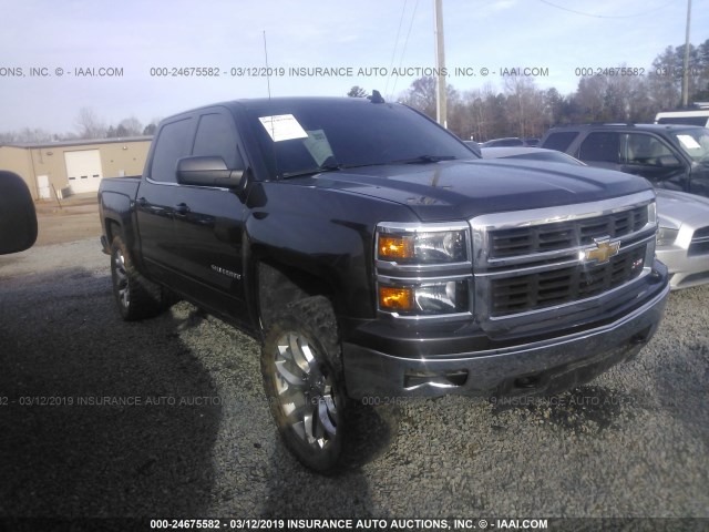 3GCUKREC2FG525620 - 2015 CHEVROLET SILVERADO K1500 LT GRAY photo 1