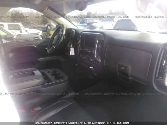 3GCUKREC2FG525620 - 2015 CHEVROLET SILVERADO K1500 LT GRAY photo 5