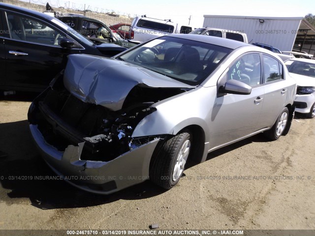 3N1AB61E87L679379 - 2007 NISSAN SENTRA 2.0/2.0S/2.0SL GRAY photo 2