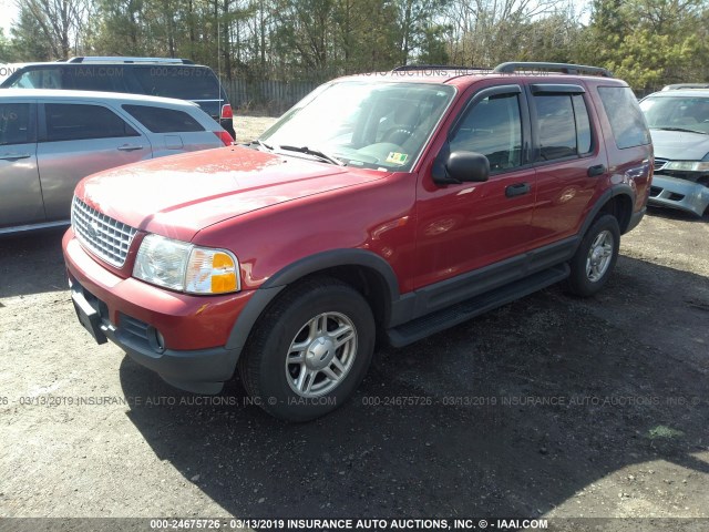 1FMZU73K33ZA03357 - 2003 FORD EXPLORER XLT/XLT SPORT/NBX Կարմիր լուսանկար 2