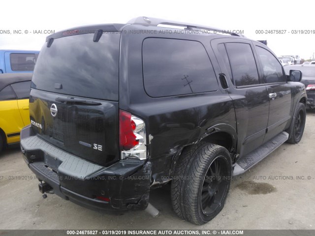 5N1BA0ND5AN618304 - 2010 NISSAN ARMADA SE/TITANIUM/PLATINUM BLACK photo 4