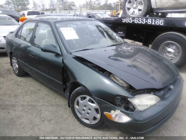 1NXBR12E6YZ391104 - 2000 TOYOTA COROLLA VE/CE/LE GREEN photo 1