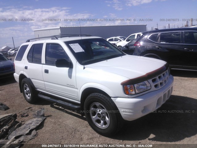 4S2CK58W524327491 - 2002 ISUZU RODEO S/LS/LSE WHITE photo 1