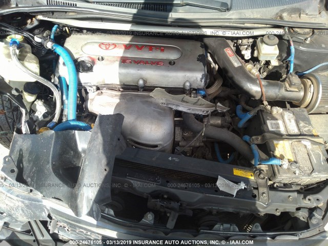 JTKDE177760120133 - 2006 TOYOTA SCION TC GRAY photo 10