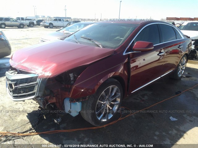 2G61M5S34G9178865 - 2016 CADILLAC XTS LUXURY COLLECTION MAROON photo 2