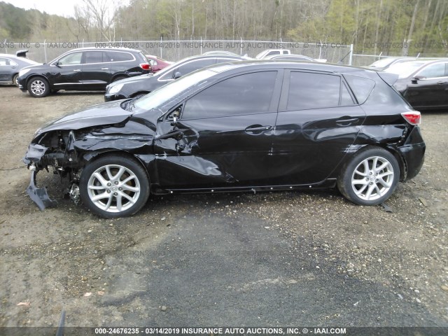 JM1BL1M51C1505748 - 2012 MAZDA 3 S BLACK photo 6