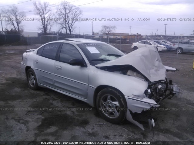 1G2NW52E13M506142 - 2003 PONTIAC GRAND AM GT SILVER photo 1