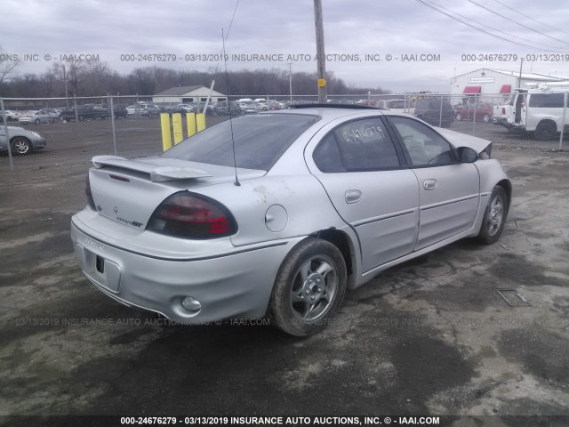 1G2NW52E13M506142 - 2003 PONTIAC GRAND AM GT SILVER photo 4