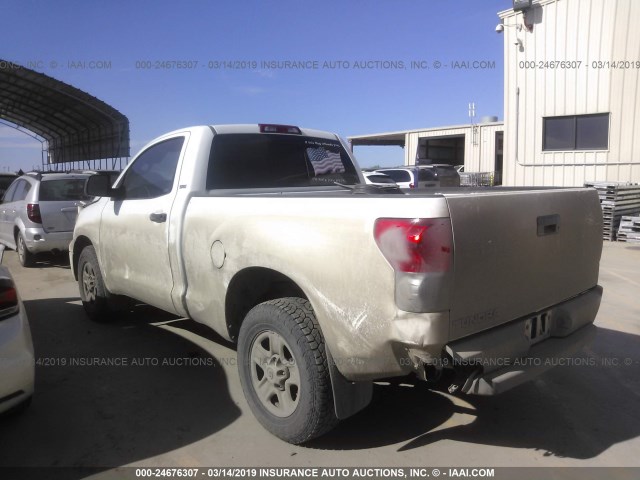 5TFJV52137X002349 - 2007 TOYOTA TUNDRA WHITE photo 3