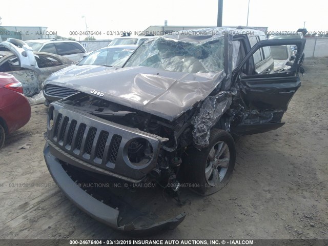 1C4NJPFA2HD161496 - 2017 JEEP PATRIOT LATITUDE GRAY photo 6