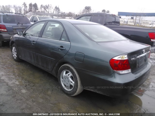 4T1BE32K56U133540 - 2006 TOYOTA CAMRY LE/XLE/SE GREEN photo 3