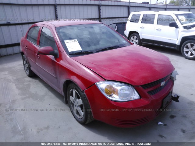 1G1AF5F52A7233835 - 2010 CHEVROLET COBALT 2LT RED photo 1