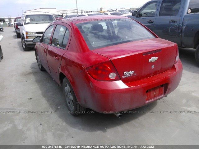 1G1AF5F52A7233835 - 2010 CHEVROLET COBALT 2LT RED photo 3