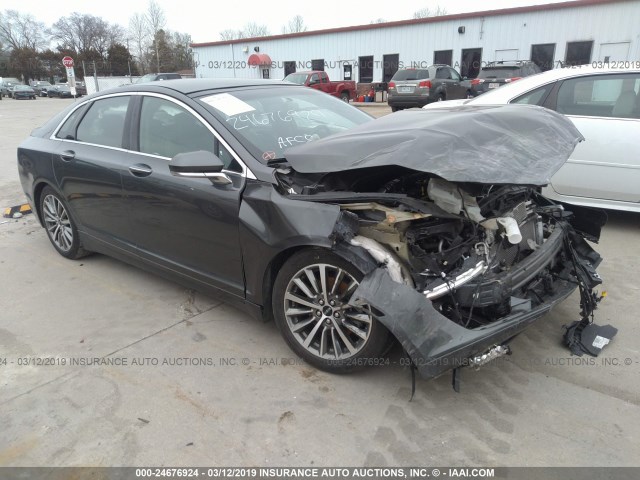 3LN6L5C95HR604157 - 2017 LINCOLN MKZ SELECT GRAY photo 1