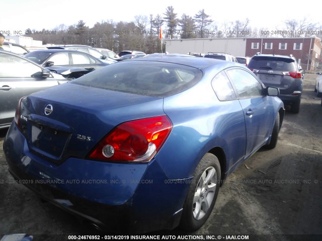 1N4AL24E08C287384 - 2008 NISSAN ALTIMA 2.5S BLUE photo 4