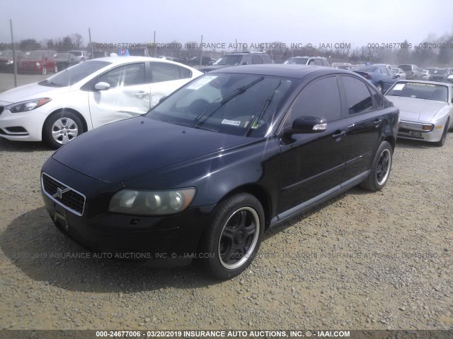 YV1MS382372264129 - 2007 VOLVO S40 2.4I BLACK photo 2