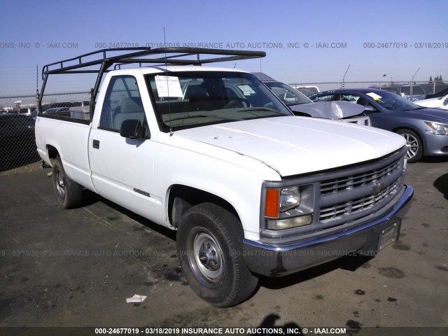 1GCGC24R0YF481130 - 2000 CHEVROLET GMT-400 C2500 WHITE photo 1