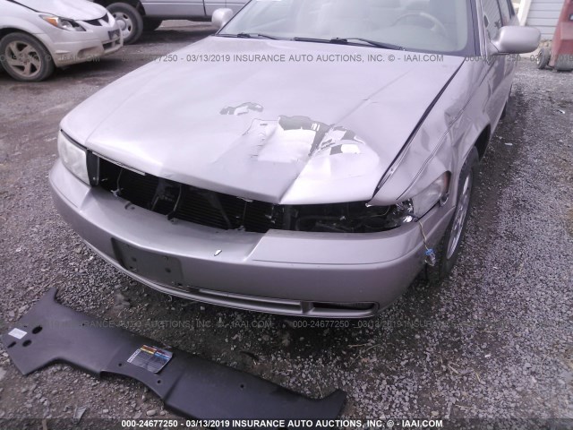1G6KY5494WU902159 - 1998 CADILLAC SEVILLE STS SILVER photo 6