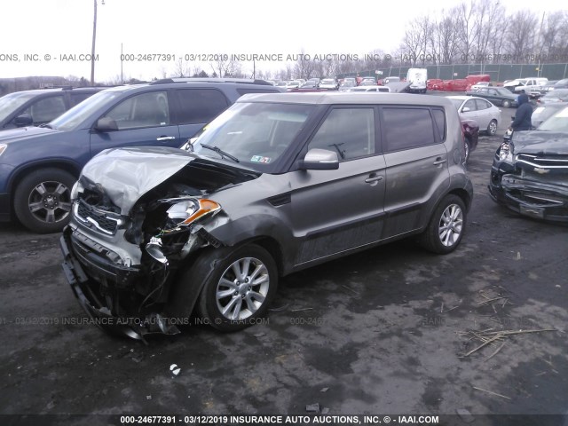 KNDJT2A6XC7459106 - 2012 KIA SOUL +/!/SPORT GREEN photo 2