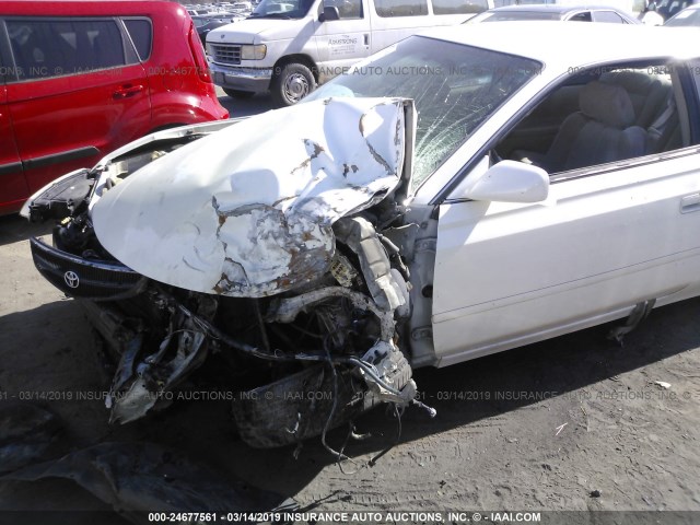 2T1CG22P11C455428 - 2001 TOYOTA CAMRY SOLARA SE WHITE photo 6