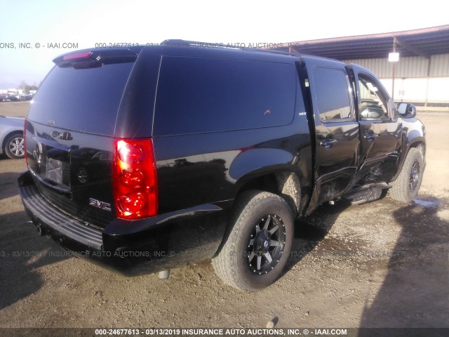 1GKS1KE04BR259135 - 2011 GMC YUKON XL C1500 SLT BLACK photo 4