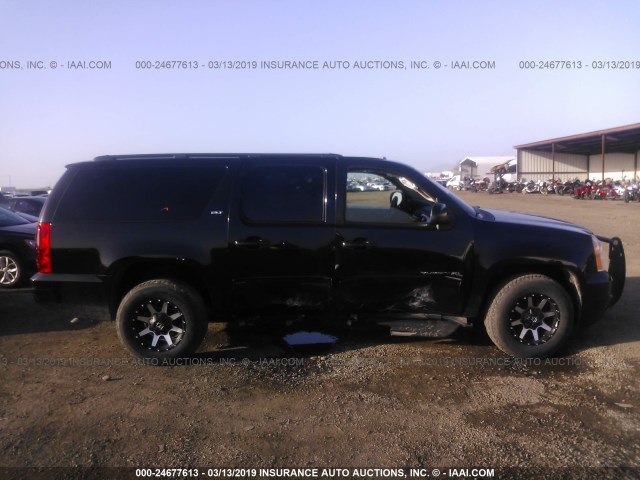 1GKS1KE04BR259135 - 2011 GMC YUKON XL C1500 SLT BLACK photo 6