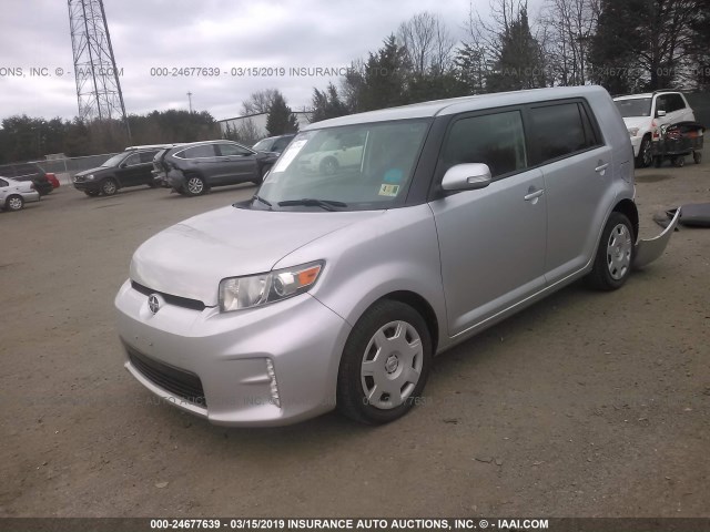 JTLZE4FE0DJ047097 - 2013 TOYOTA SCION XB 银色 照片 2