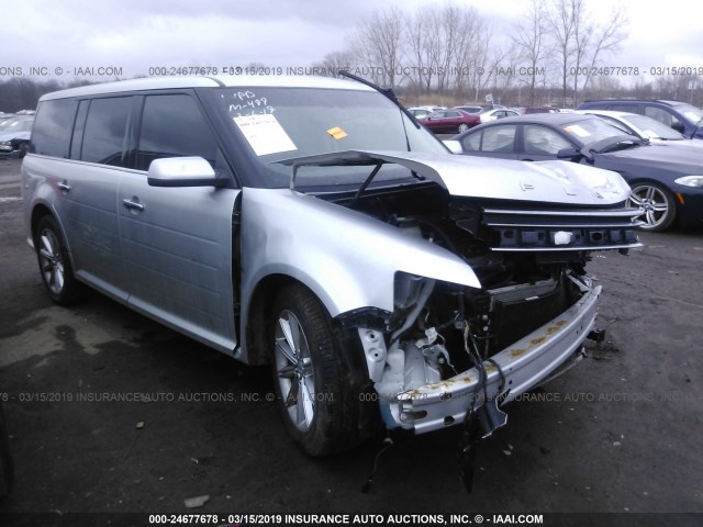 2FMHK6D83EBD04151 - 2014 FORD FLEX LIMITED SILVER photo 1