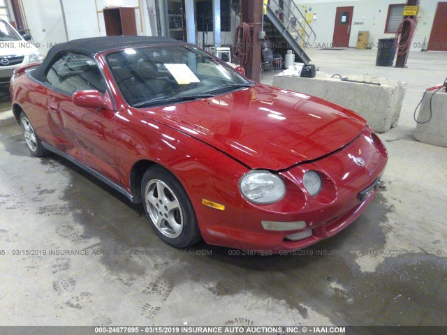 JT5FG02T6W0049446 - 1998 TOYOTA CELICA GT RED photo 1