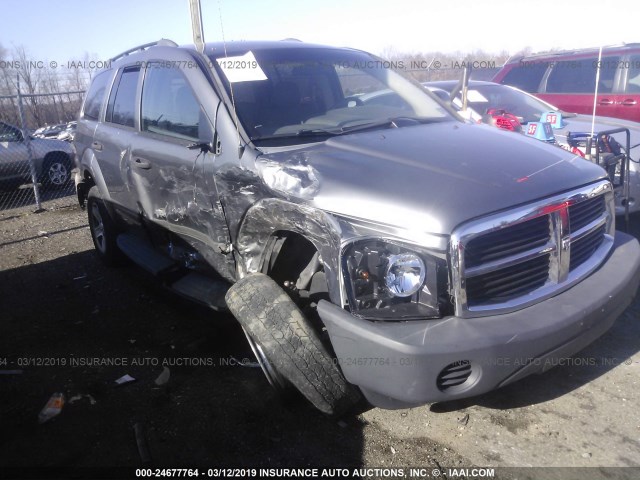 1D4HB38N96F106969 - 2006 DODGE DURANGO SXT GRAY photo 6