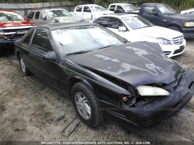 1FALP62W2TH172636 - 1996 FORD THUNDERBIRD LX BLACK photo 1