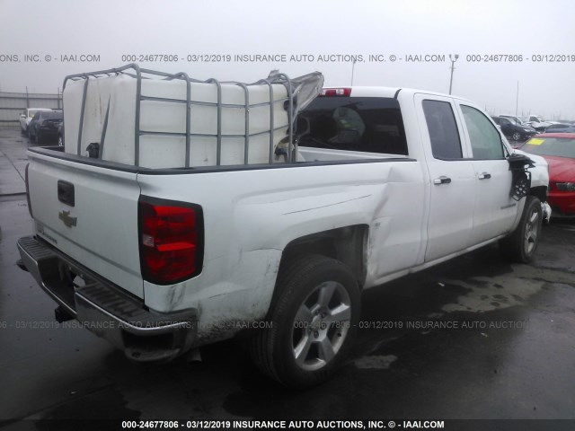 1GCRCPEH8FZ323531 - 2015 CHEVROLET SILVERADO C1500 WHITE photo 4