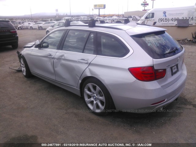 WBA3K5C55FK301479 - 2015 BMW 328 D/XDRIVE GRAY photo 3