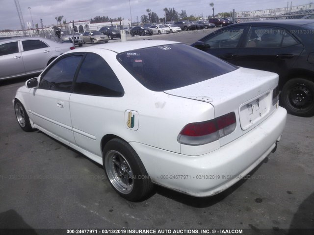 1HGEJ6127TL024208 - 1996 HONDA CIVIC DX WHITE photo 3