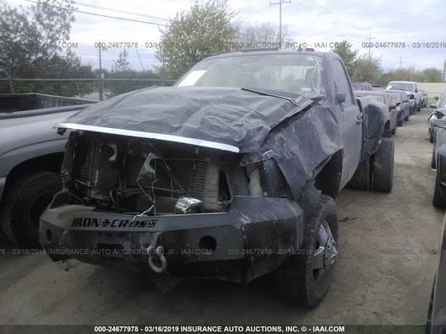 1GCJK74629E112580 - 2009 CHEVROLET SILVERADO K3500 黑色 照片 2