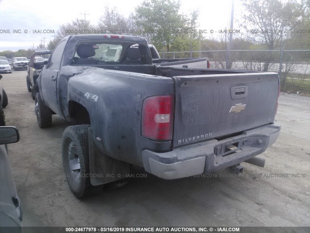 1GCJK74629E112580 - 2009 CHEVROLET SILVERADO K3500 黑色 照片 3