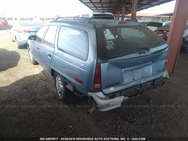 1FACP57U5NG121139 - 1992 FORD TAURUS GL Light Blue photo 3