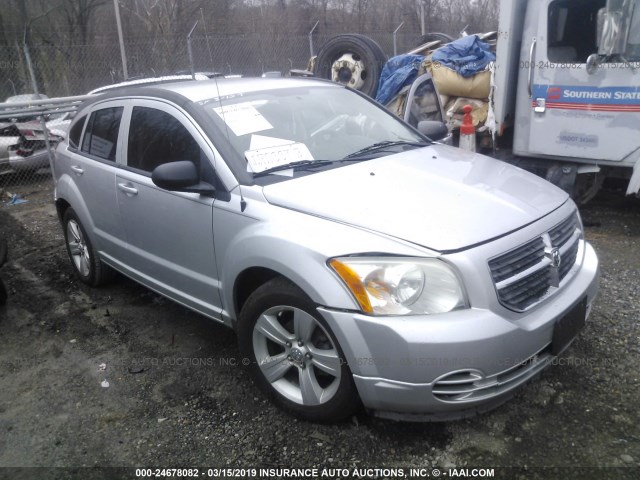 1B3CB4HA2AD650505 - 2010 DODGE CALIBER SXT SILVER photo 1