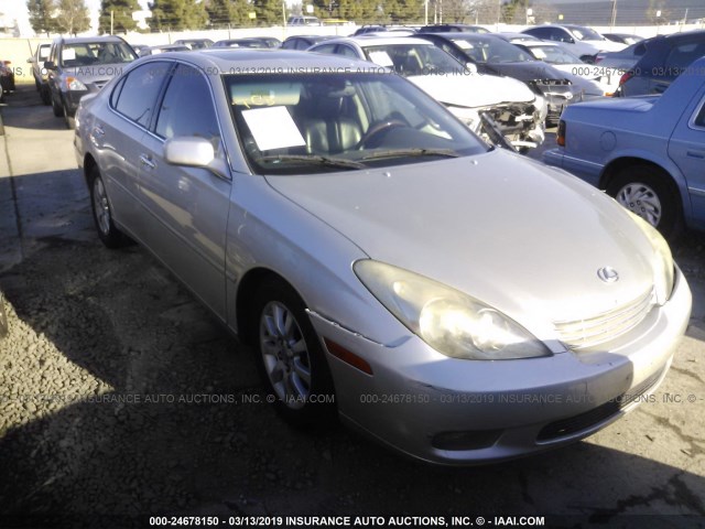 JTHBF30G320049328 - 2002 LEXUS ES 300 SILVER photo 1