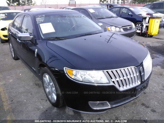 3LNDL2L37CR807397 - 2012 LINCOLN MKZ HYBRID BLACK photo 1