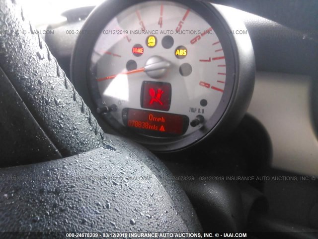 WMWSU3C53DT374058 - 2013 MINI COOPER RED photo 7