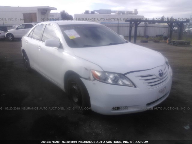 4T1BE46K39U907434 - 2009 TOYOTA CAMRY SE/LE/XLE WHITE photo 1