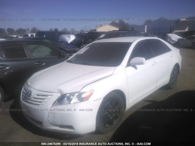 4T1BE46K39U907434 - 2009 TOYOTA CAMRY SE/LE/XLE WHITE photo 2